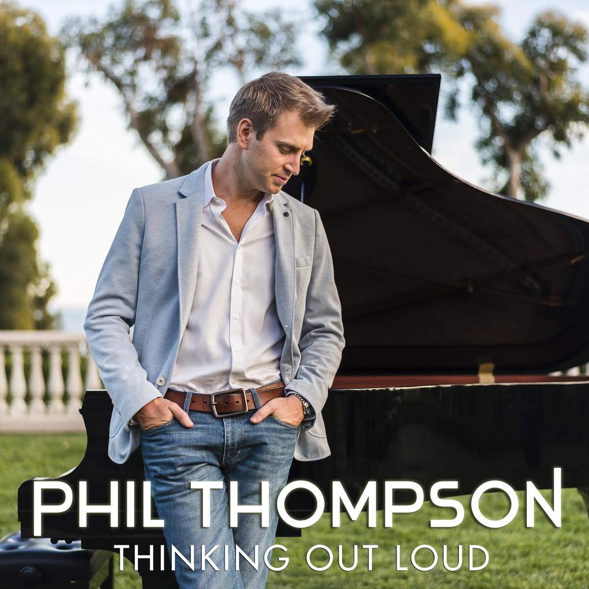 Phil Thompson at Grand Piano in Malibu at Villa Sancti performing romantic arrangement of Thinking Out Loud by Ed Sheeran